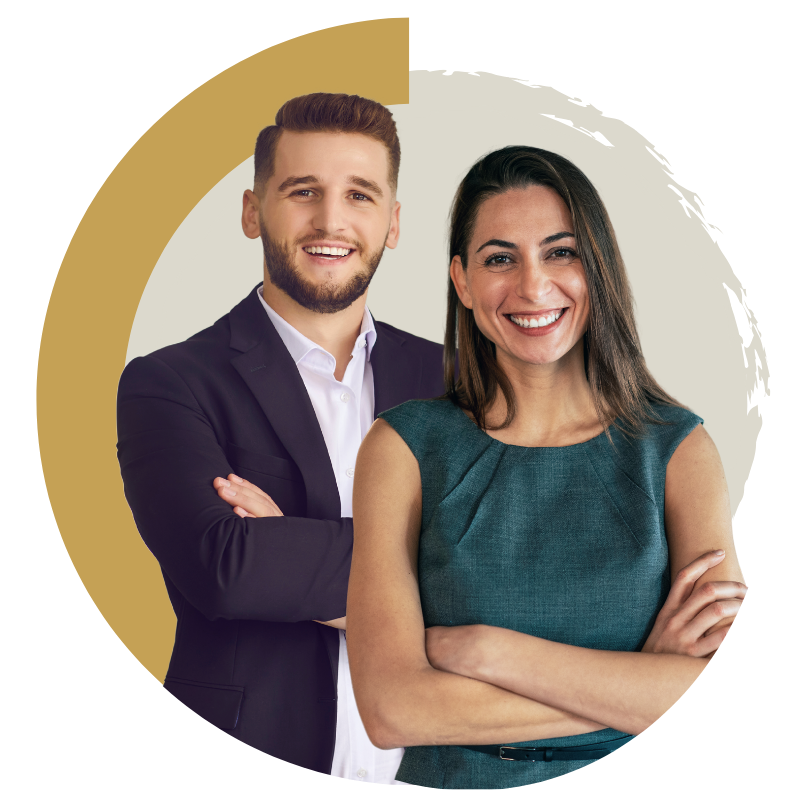 Professional team ready to support employers